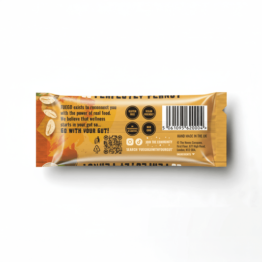 Nutrient - Packed Peanut Butter Health Bar – 50g - fuegobars